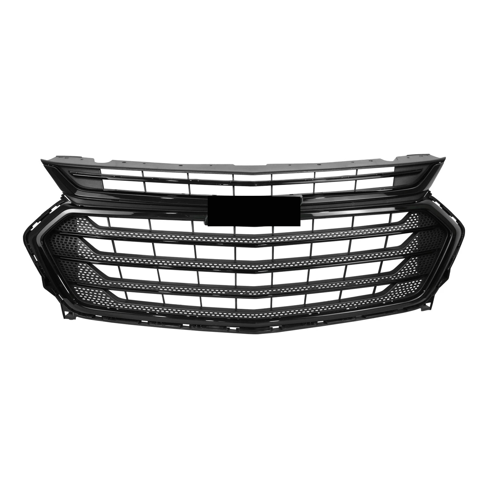 Front Bumper Upper Grille Glossy Black 84297944 For 2018-2021 Chevrolet Traverse
