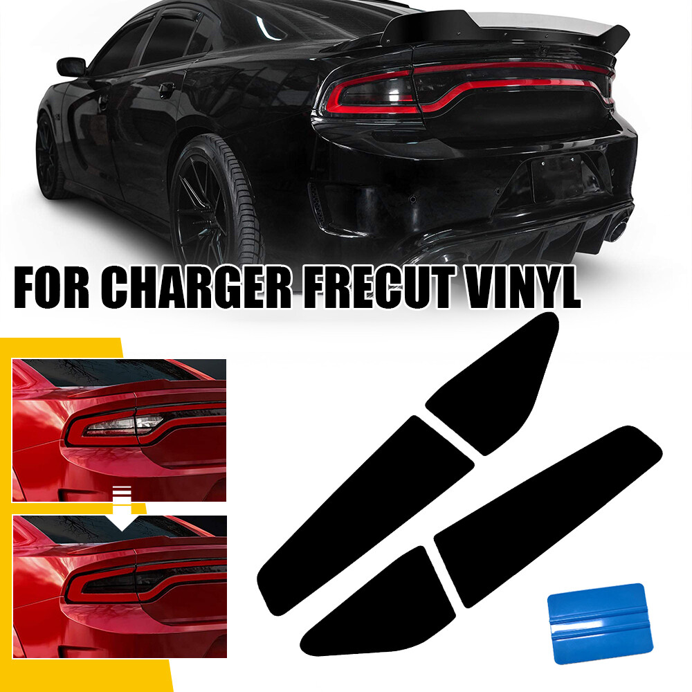 For 2015-2022 Dodge Charger Decal Sticker Tail Light PreCut Overlay Rear Vinyl A