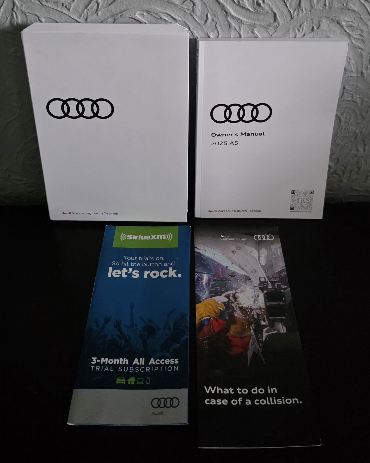 2025 AUDI A5 S5 QUATTRO OWNERS MANUAL “19 YEARS ON EBAY”