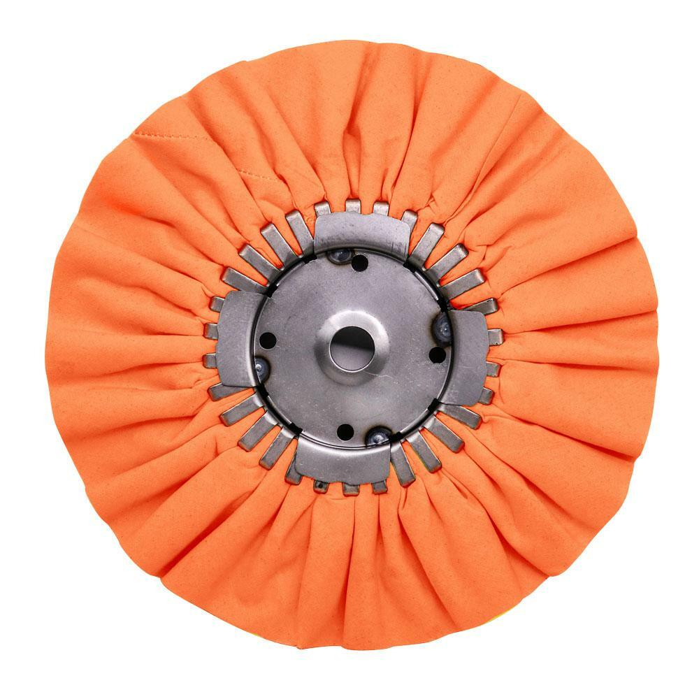 renegade buffing wheel polishing orange 9″ car truck semi aluminium cut new