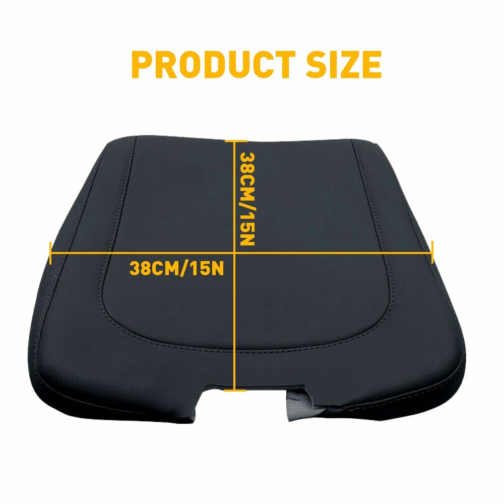 For 2013-2018 Dodge Ram Armrest Cushion Cover Center Console Box Pad Accessories