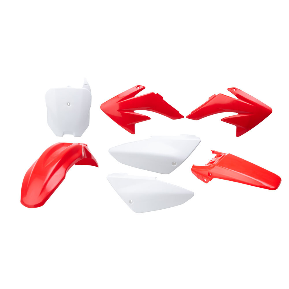QA Parts Complete Plastic Kit Red/White Fits HONDA CRF70F 2004-2012 1821550008