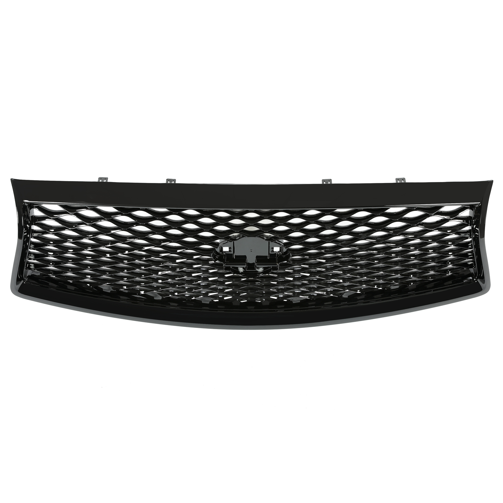 Fit 2014 2015 2016 2017 Infiniti Q50 JDM Front Bumper Upper black Grille Grill
