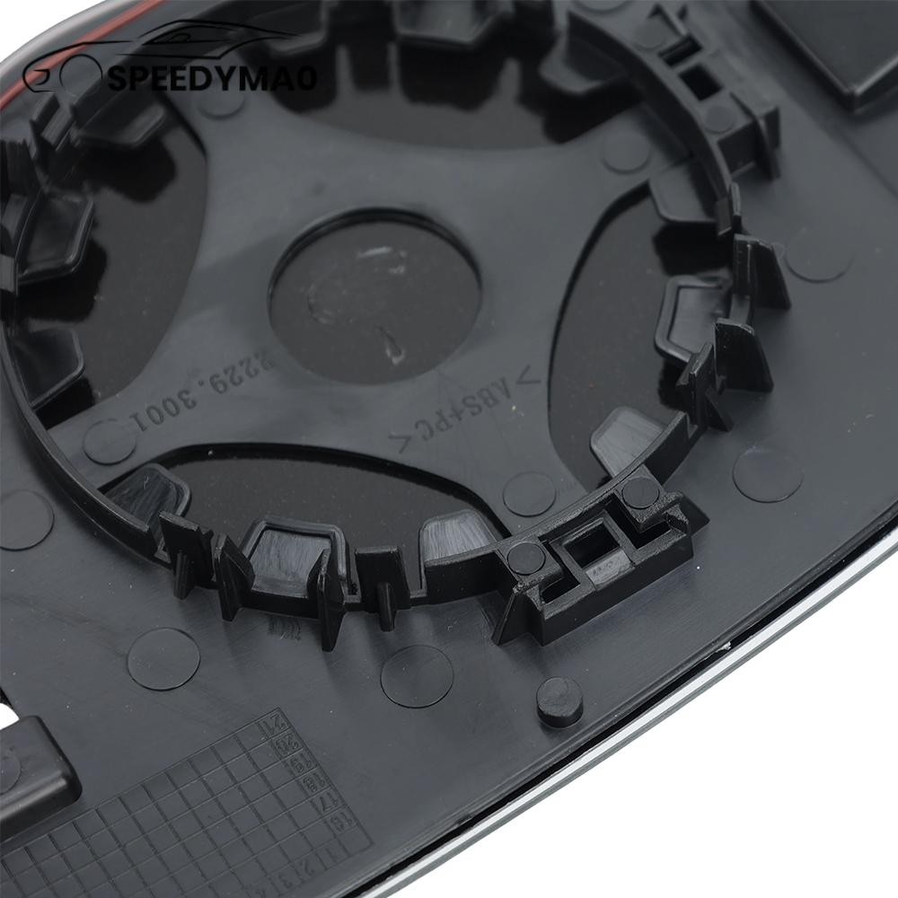 Mirror Glass Heated Blind Spot Light Passenger Side Right For VW Atlas 2018-2023