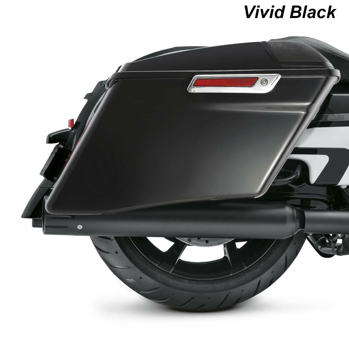 4″ Stretched Extended Hard Saddlebags Fit For Harley CVO Touring Glide 2014-2024