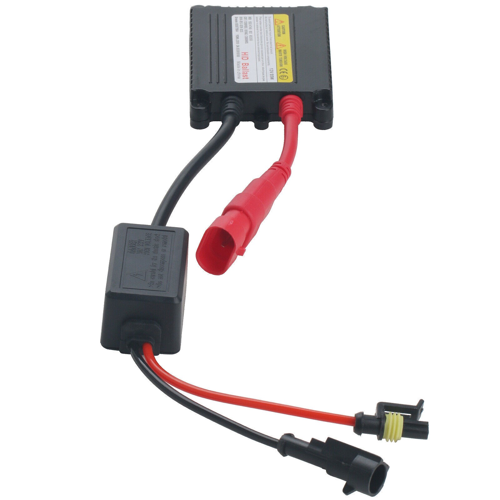 2Pcs 12V 55W HID Ballast Replacement Ultra-Slim Ballast Car Xenon Light Kit US