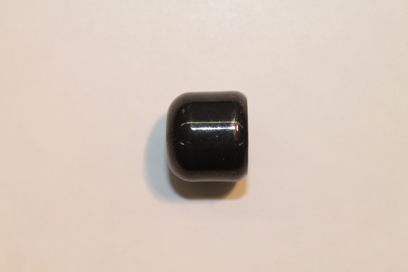 Military Web Strap End Tip, 1″ Mil-Spec Webbing Ball Tip, Black. Lot of 10