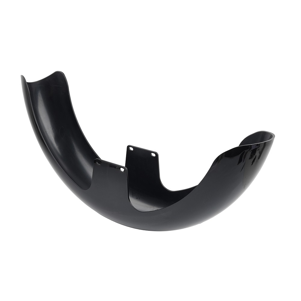 19″ Wheel Wrap Black Front Mudguard ABS For Harley Touring Road Street Glide