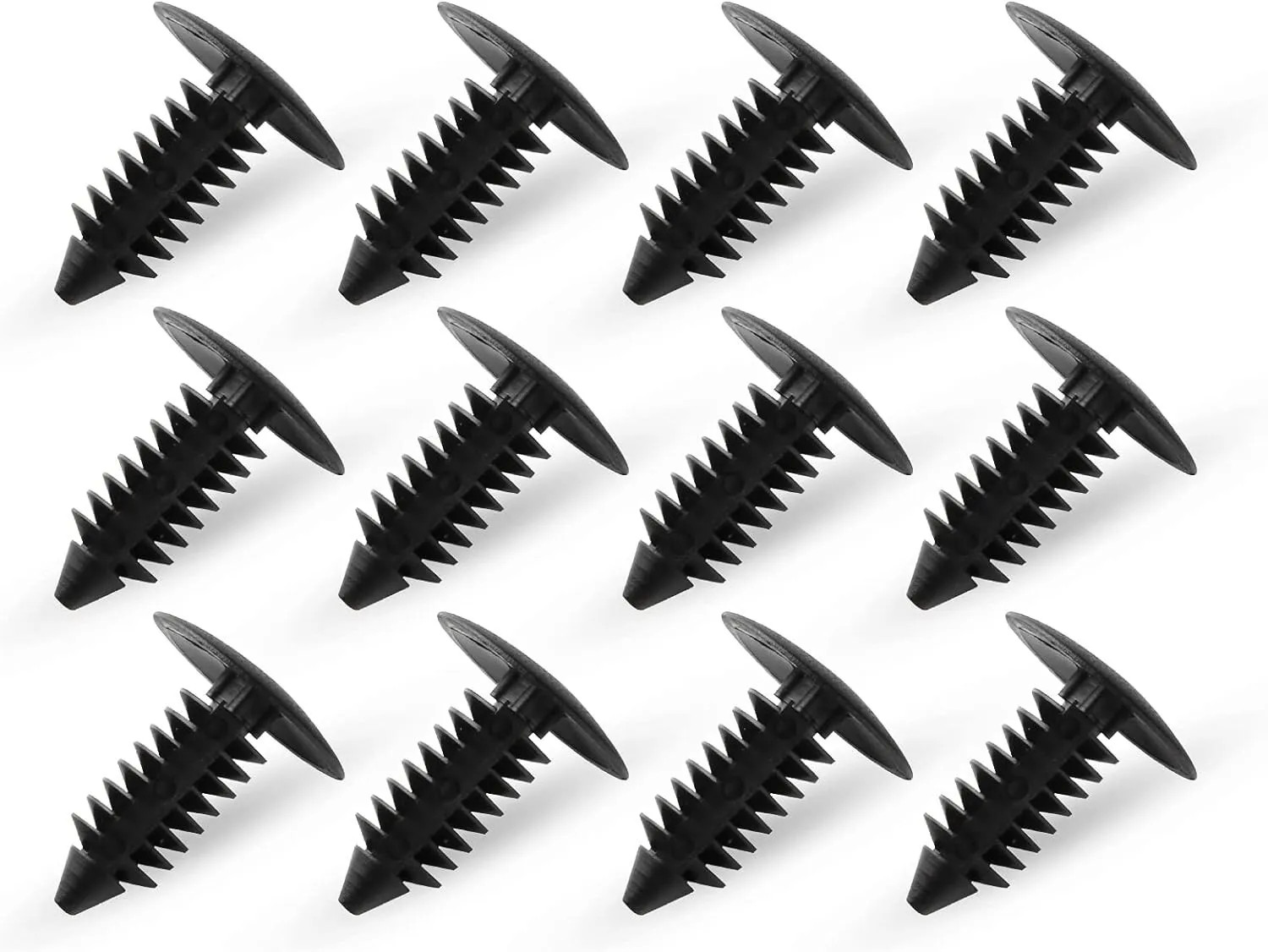 200X Bumper Fastener Clips Auto Car Hole Plastic Rivets Retainer Fender Push Pin