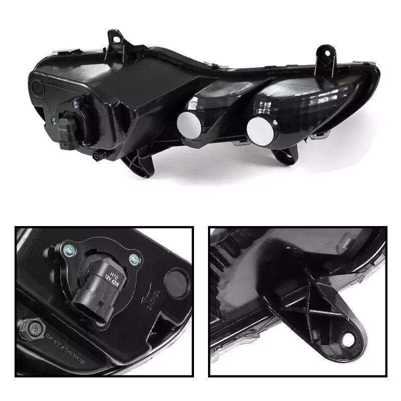 Driver Side For 2013-2016 Ford Escape Front Bumper Fog Light W/Bulb Clear Lens