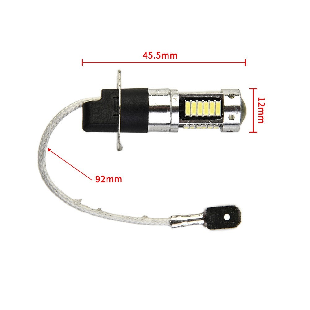1800LM Fog Light DC 12V-24V Accessory Parts Replacement 1Pair LED Bulbs New