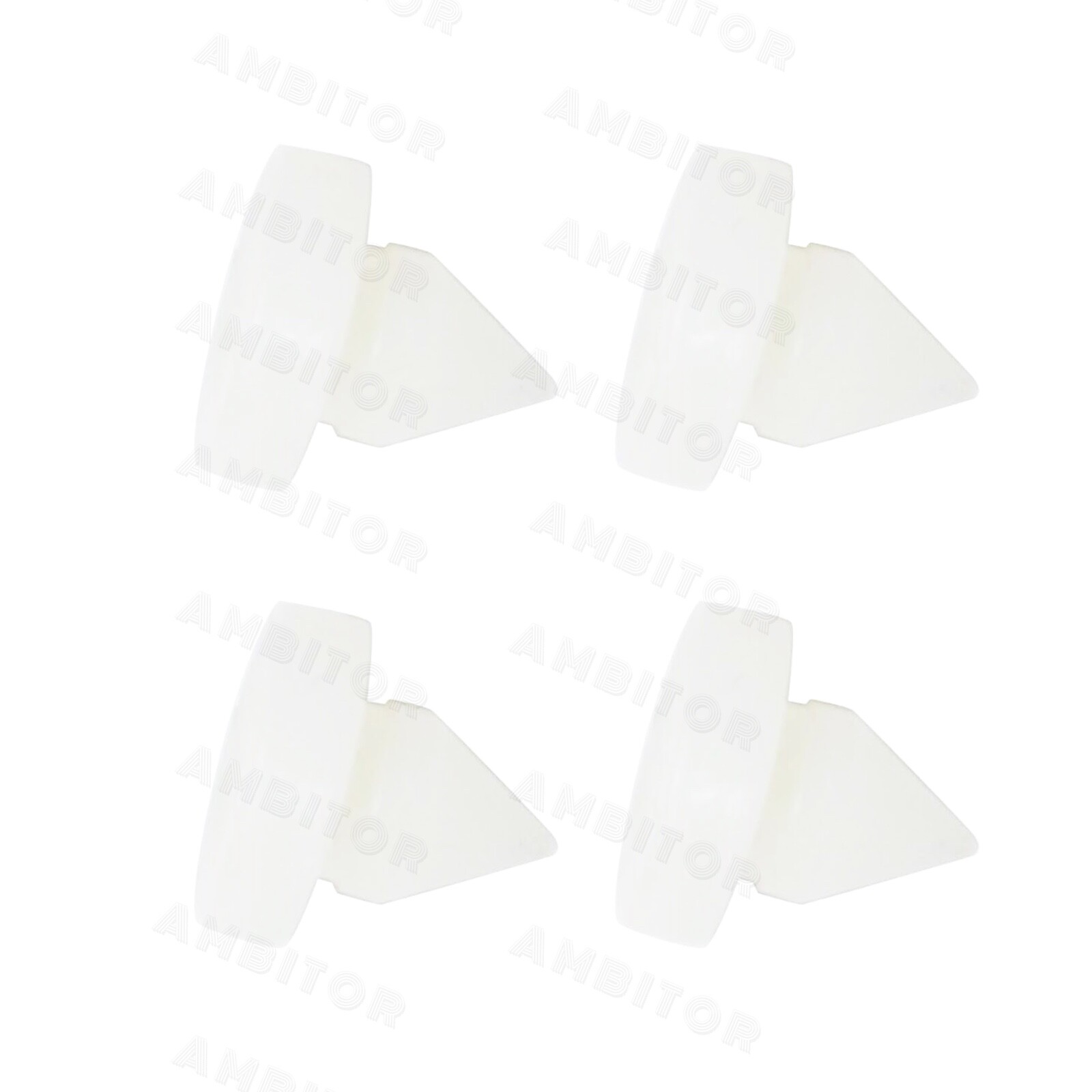 4pcs Brake/Clutch Pedal Stop Pad Limit Block 46505-SA5-000 For Honda Acura Civic