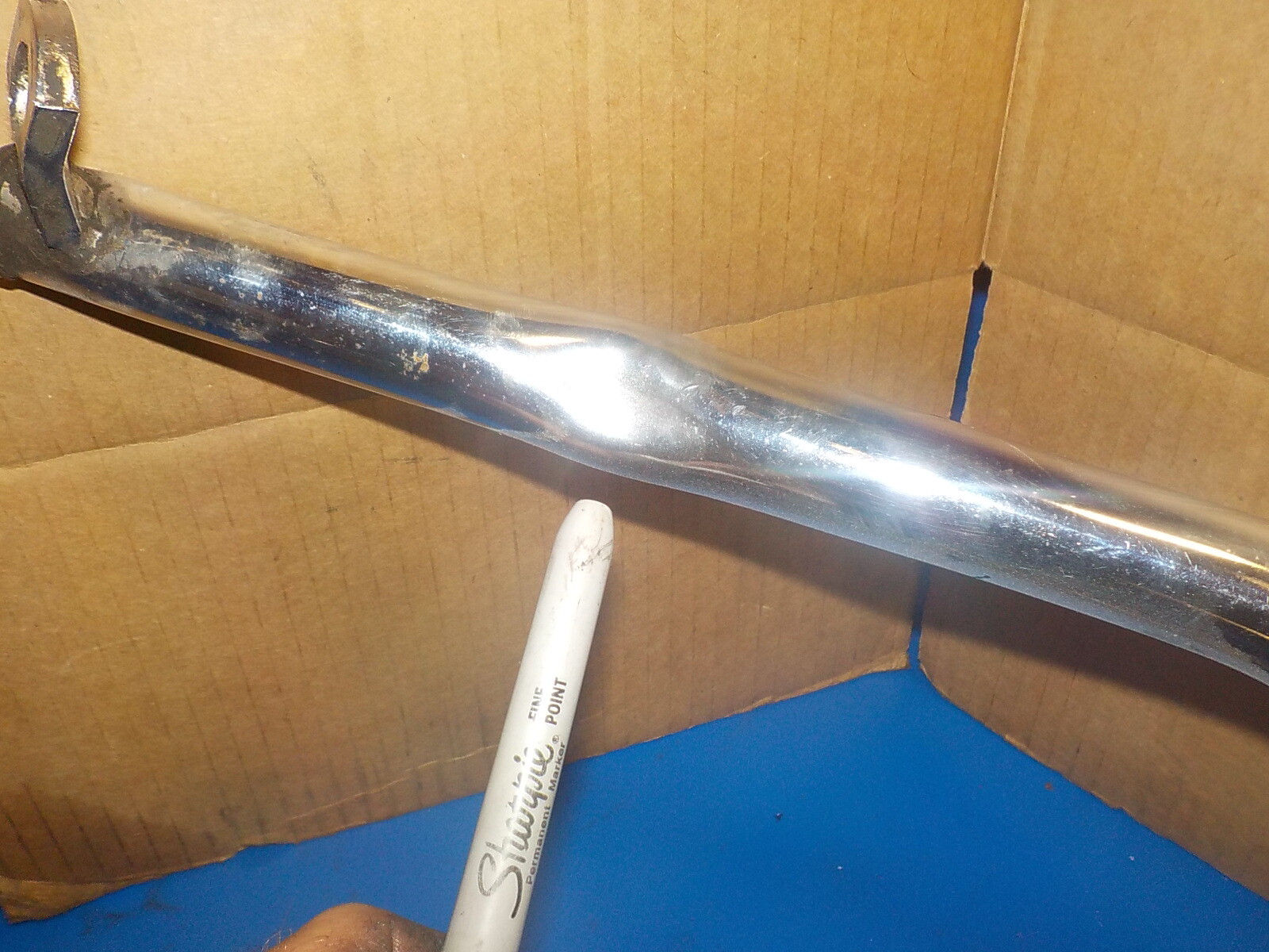 HONDA GL 1000 CRASH BARS ( DAMAGE AS SHOWN IN PICTURES ) USED (C.C)