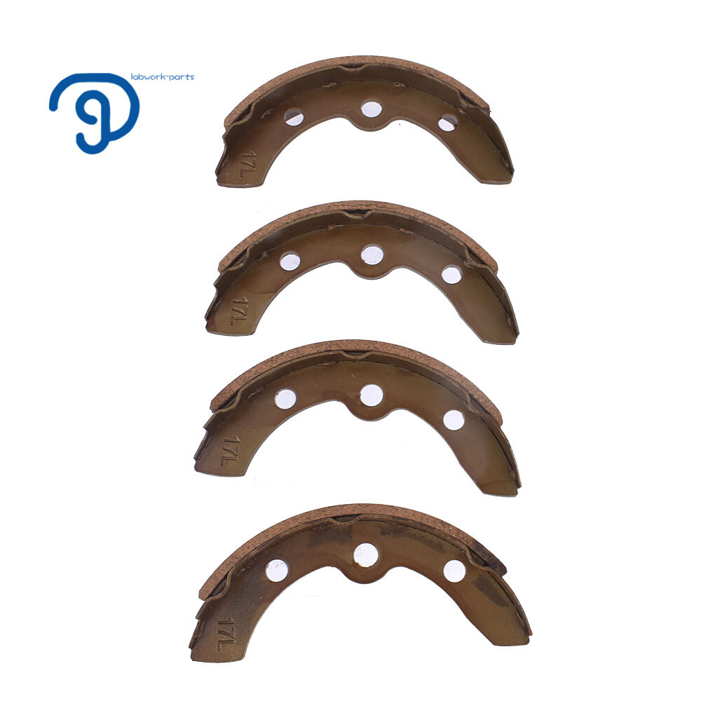 4x For DS Club Car Golf Cart 1981 1982-1994 Rear Brake Shoes #1011463 101146302