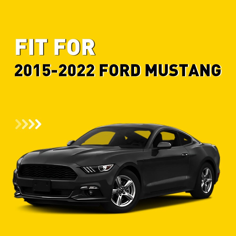 DOOR HANDLE KEY LOCK COVER BEZEL FITS FORD MUSTANG 2015-2022 DRIVER LEFT LH SIDE