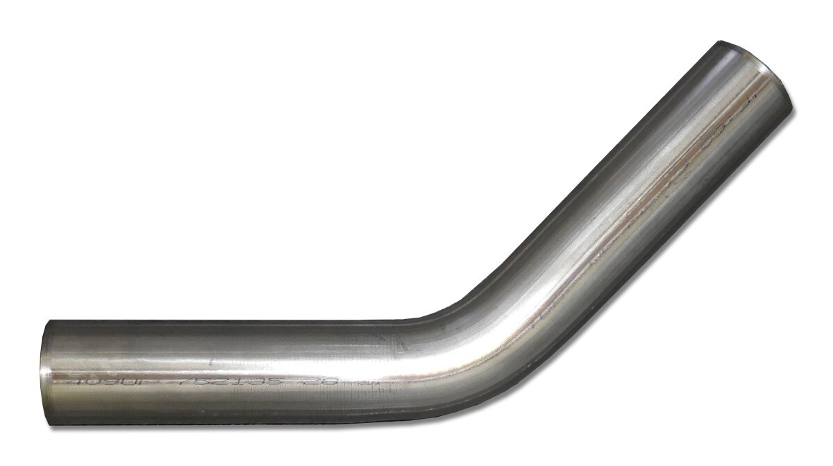 2.5″ 409 SS 45 Degree Mandrel Bend Stainless Steel Custom Exhaust Performance