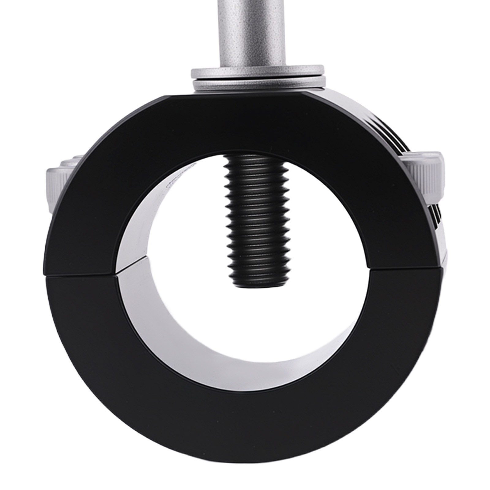 Bolt-On Steering Damper Mount for Jeep Wrangler JL JLU JT 2018-2025 Black Steel