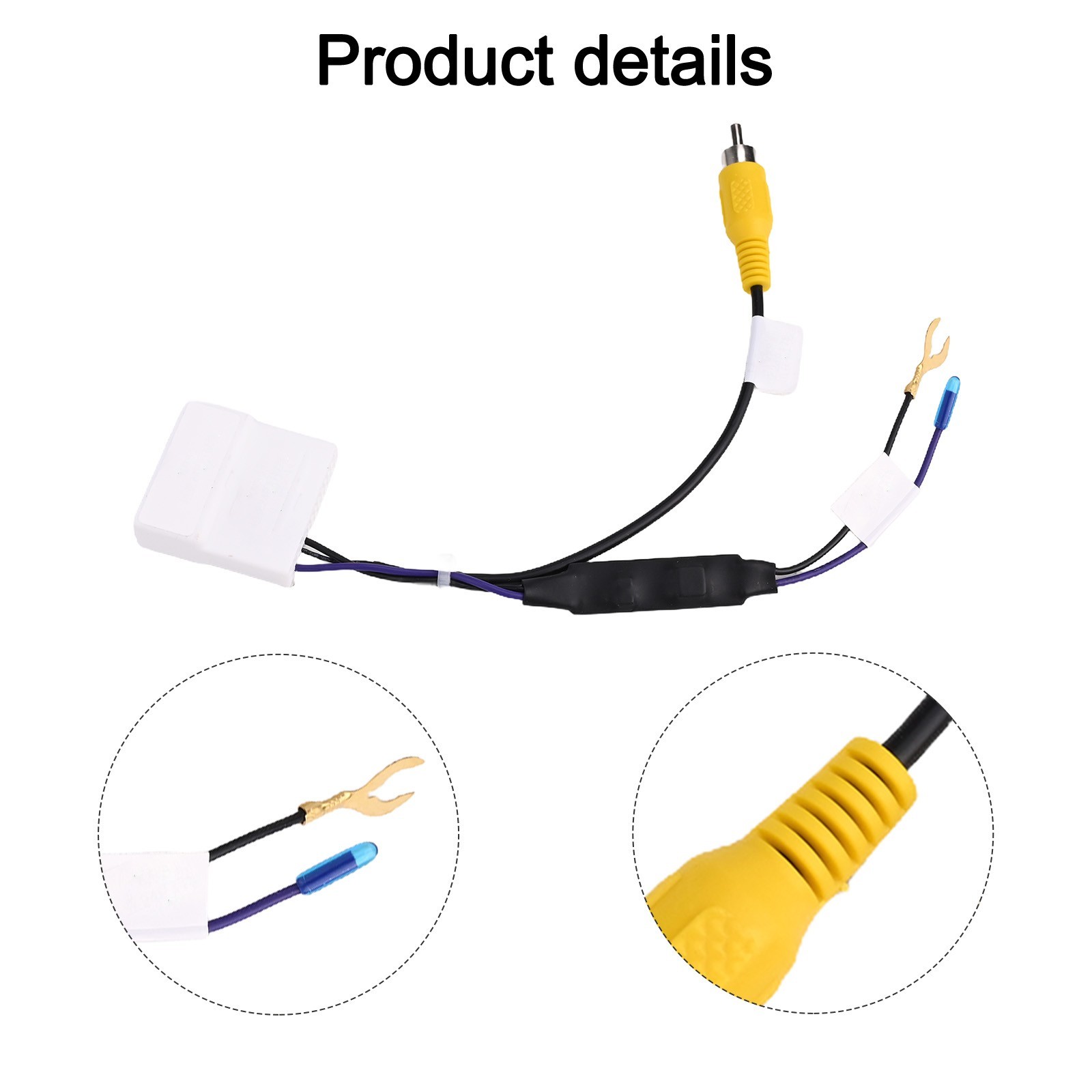 Easy to Use Rear Camera Adapter Cable for KIA Quick Installation Lightweight