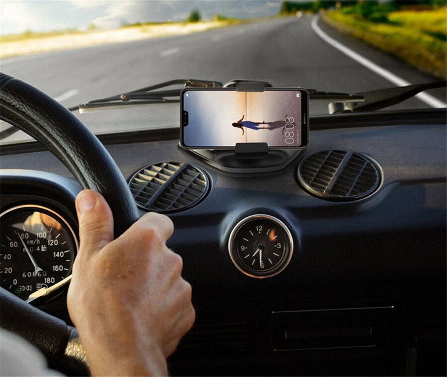 Car Dashboard Mat Mount Holder Pad Stand Anti-slip For 3″-7″ Mobile Phone GPS