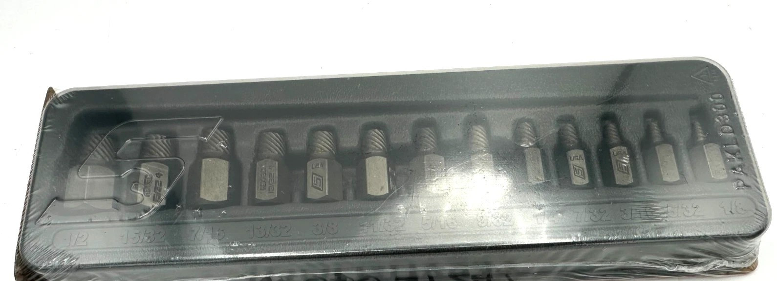 New Snap-on™ 1/8″ – 1/2″ REX13C 13-pc Multi Spline Screw Extractor Set