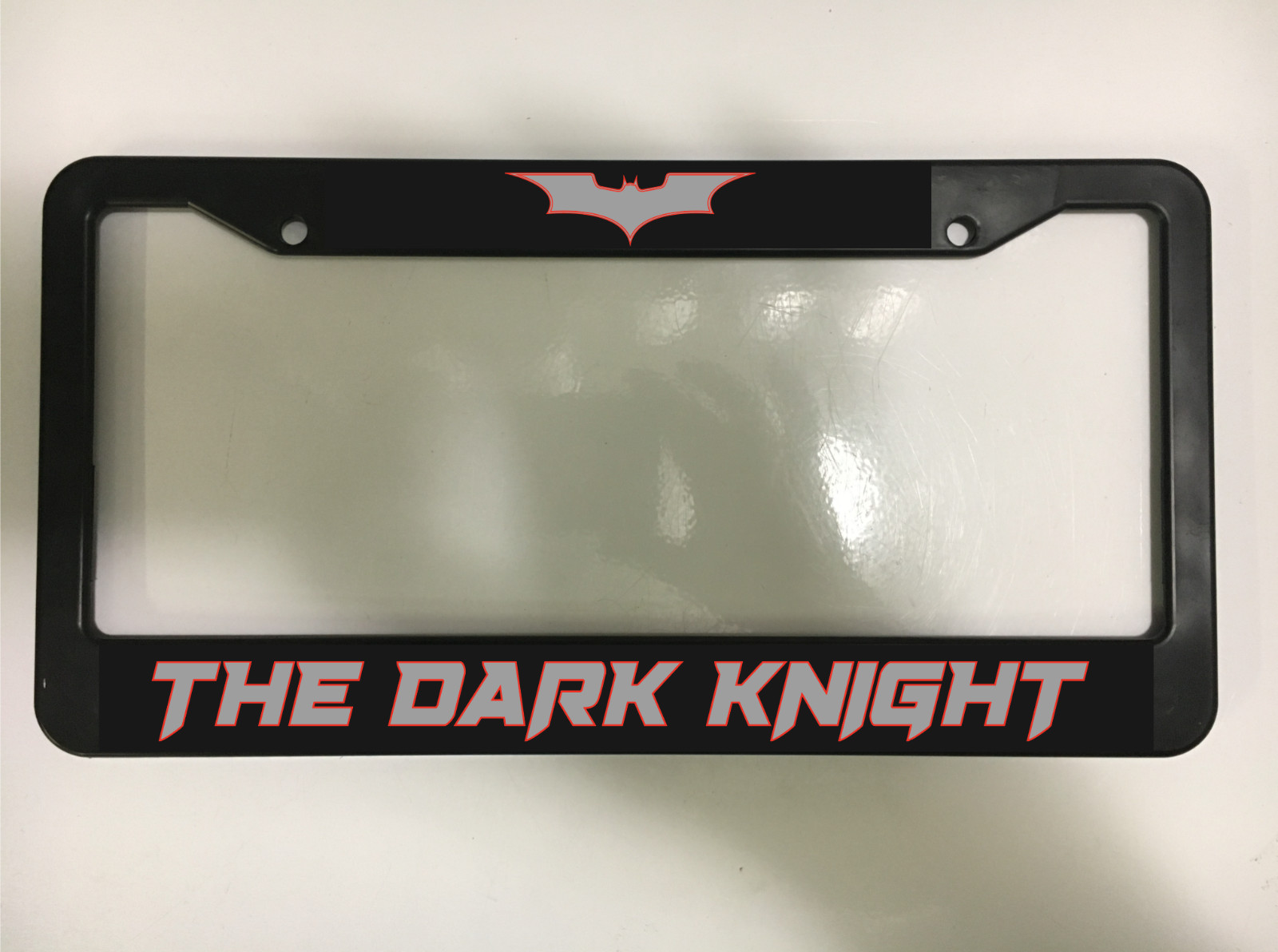 The Dark Knight Comic Batman Super Hero DC ABS Plastic Car License Plate Frame