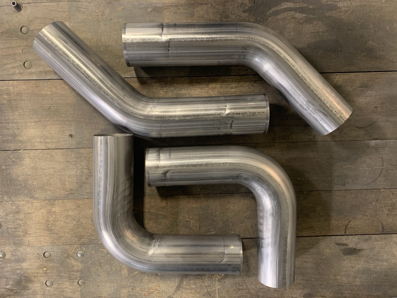 3.5” 304 Stainless Exhaust Kit Free Shipping!