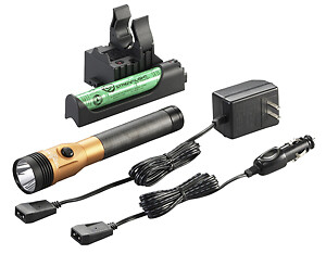 Streamlight 75480 Orange Stinger Led Hl Ac/Dc With Piggyback Charger 800 Lum