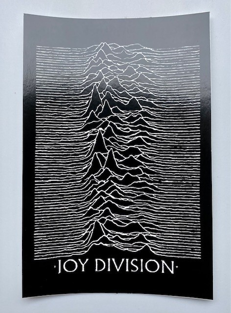 Joy Division Sticker Vinyl Decal Car Bumper Goth Rock 4″ X 6″ (424)