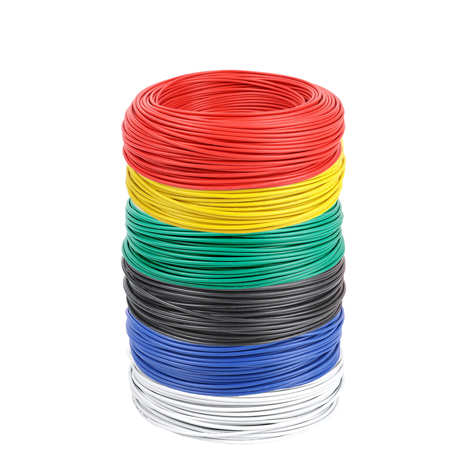 20 Gauge Ga Stranded Copper Primary Wire Auto Audio Light Cable 6 Colors 25FT EA