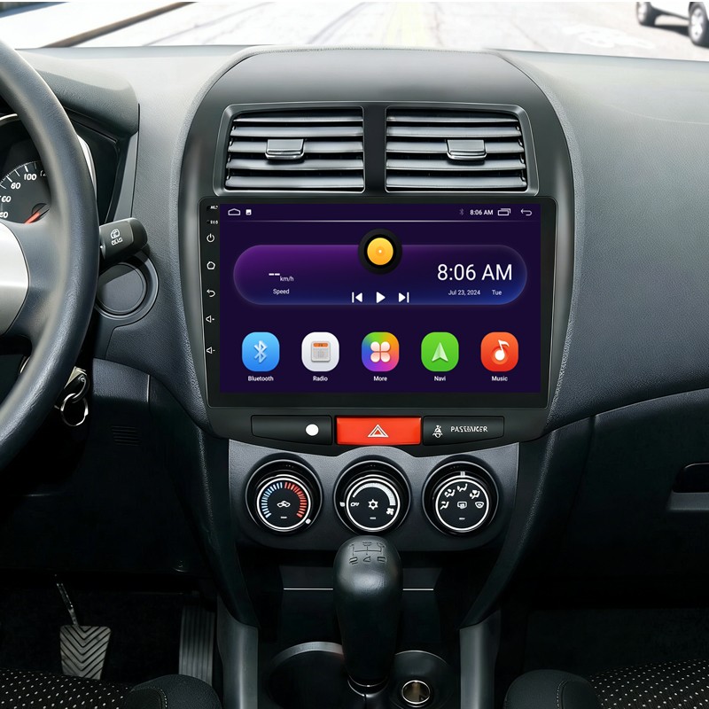 For Mitsubishi ASX 2010-2017 Navi Multimedia GPS carplay Car Radio Stereo Player