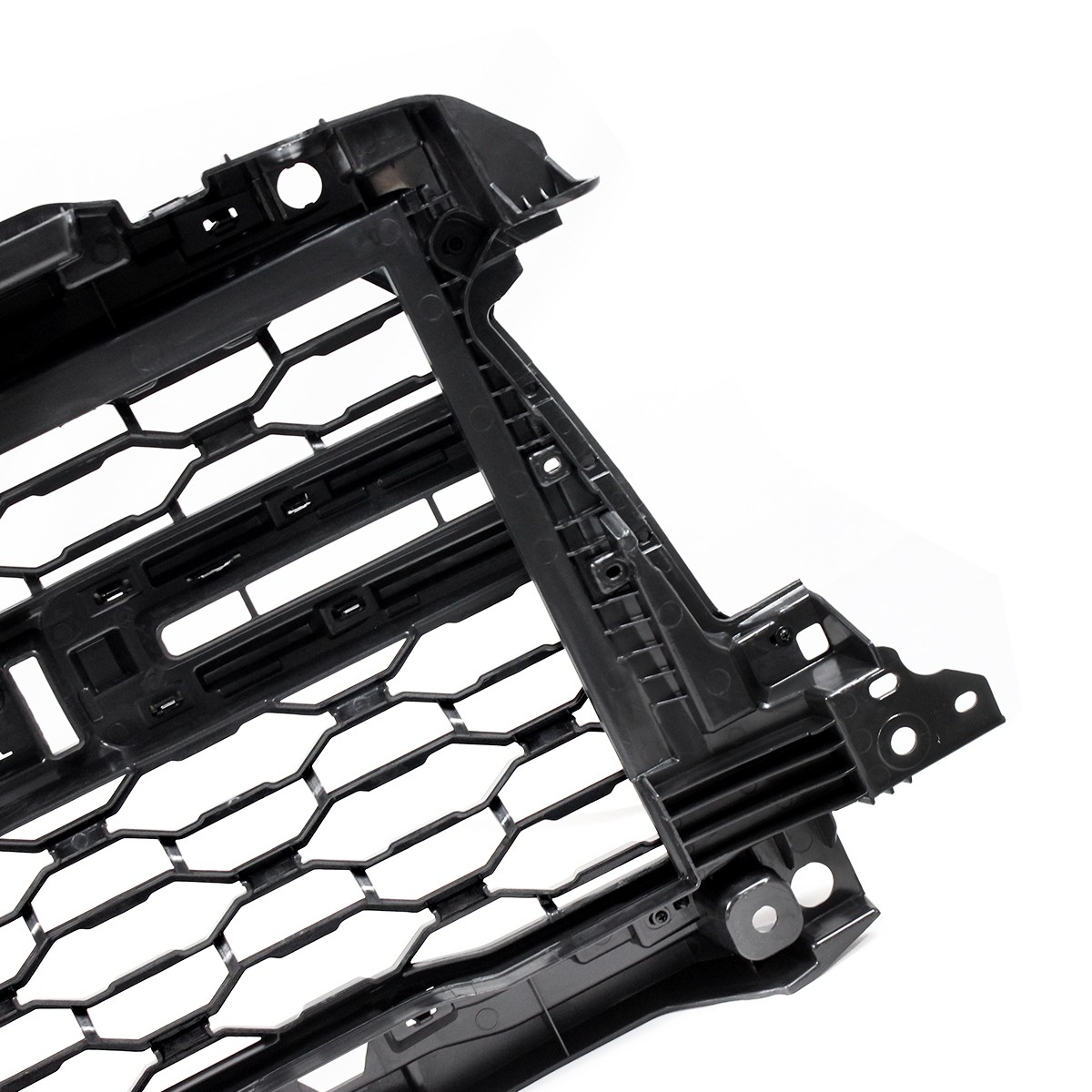 Matte Black W/Chrome Trim Front Bumper Grille For 2019-2023 2024 Ram 2500 3500