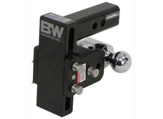 B&W Tow & Stow 2-Ball Mount 2″ Hitch 5″ Drop 5-1/2″ Rise 10K Black FREE SHIPPING