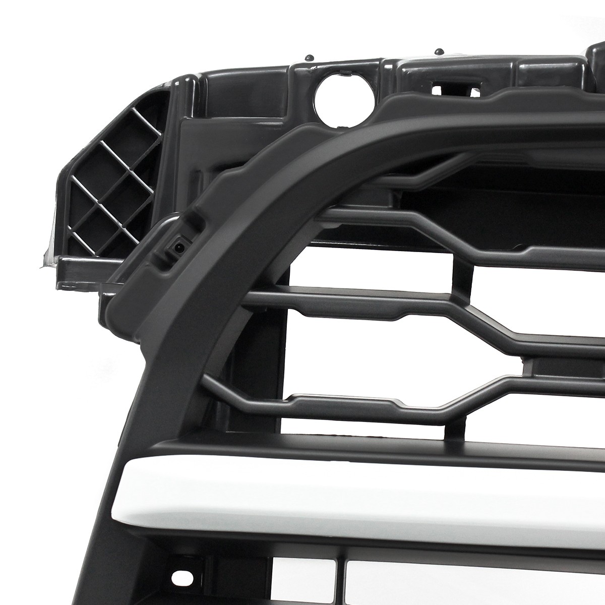 Bright White Front Bumper Grille For 2019-2024 Ram 2500 3500 Tradesman Limited
