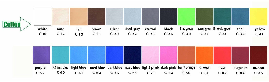 Cotton Car seat covers for front or rear seats bottom part only 25 colors
