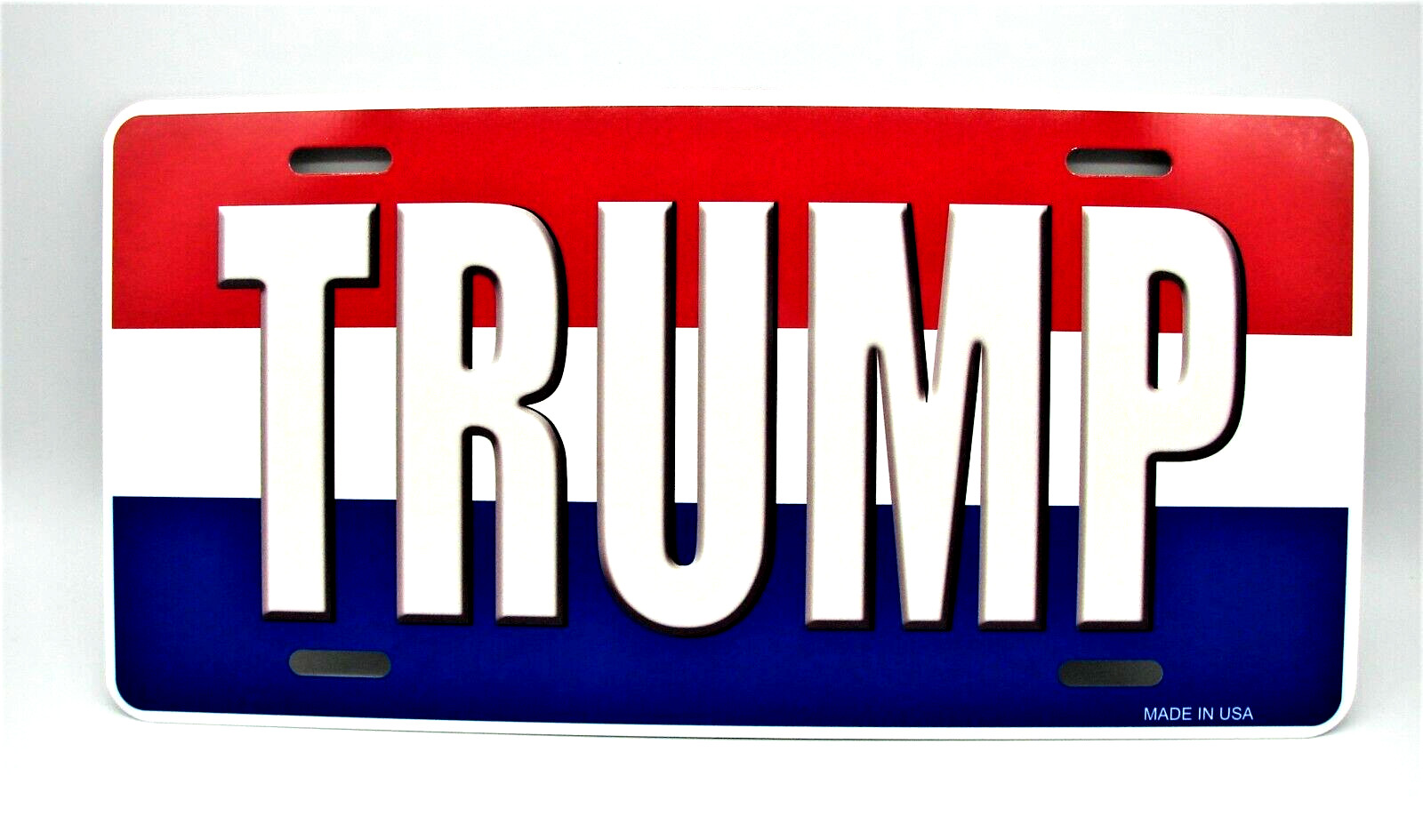 MAGA TRUMP KEEP AMERICA GREAT METAL CAR NOVELTY LICENSE PLATE AUTO TAG