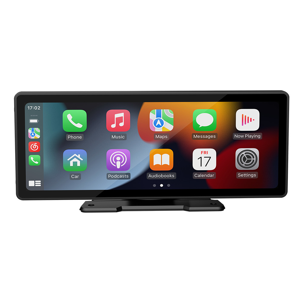 Portable Car MP5 Player Bluetooth FM Radio Stereo AUX TF USB For Apple CarPlay