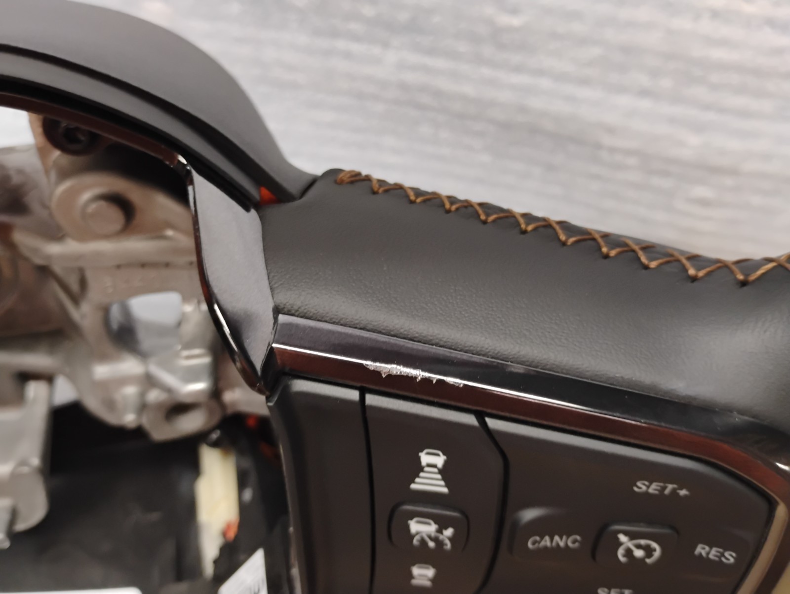 OEM Limited Leather Heated Steering Wheel 2019-2024 Ram 1500 7LM674X7AC