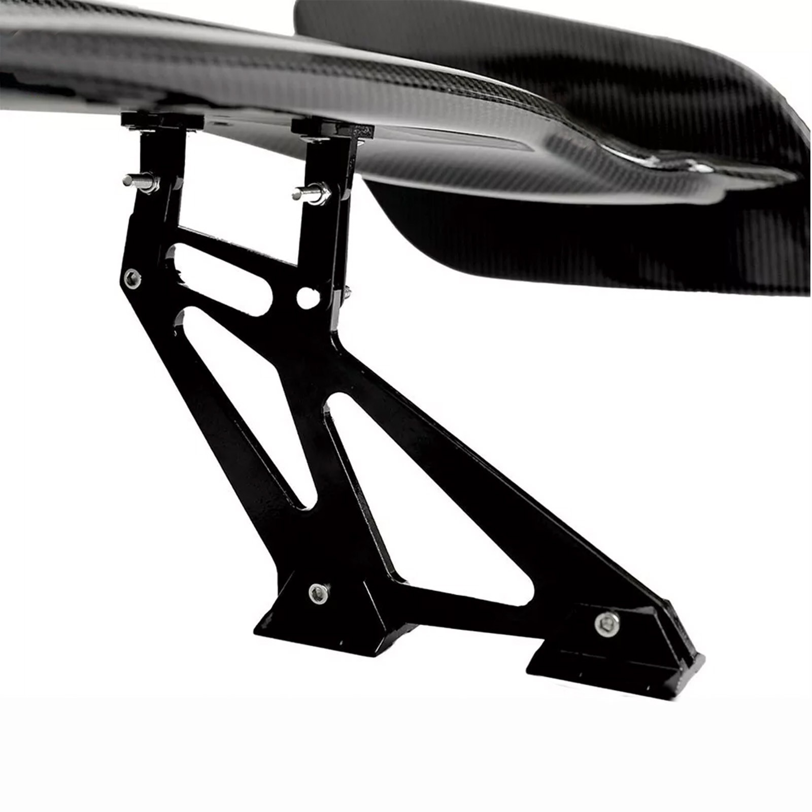 Universal 57 Carbon Fiber Style Adjustable Rear Trunk GT-Style Spoiler Wing