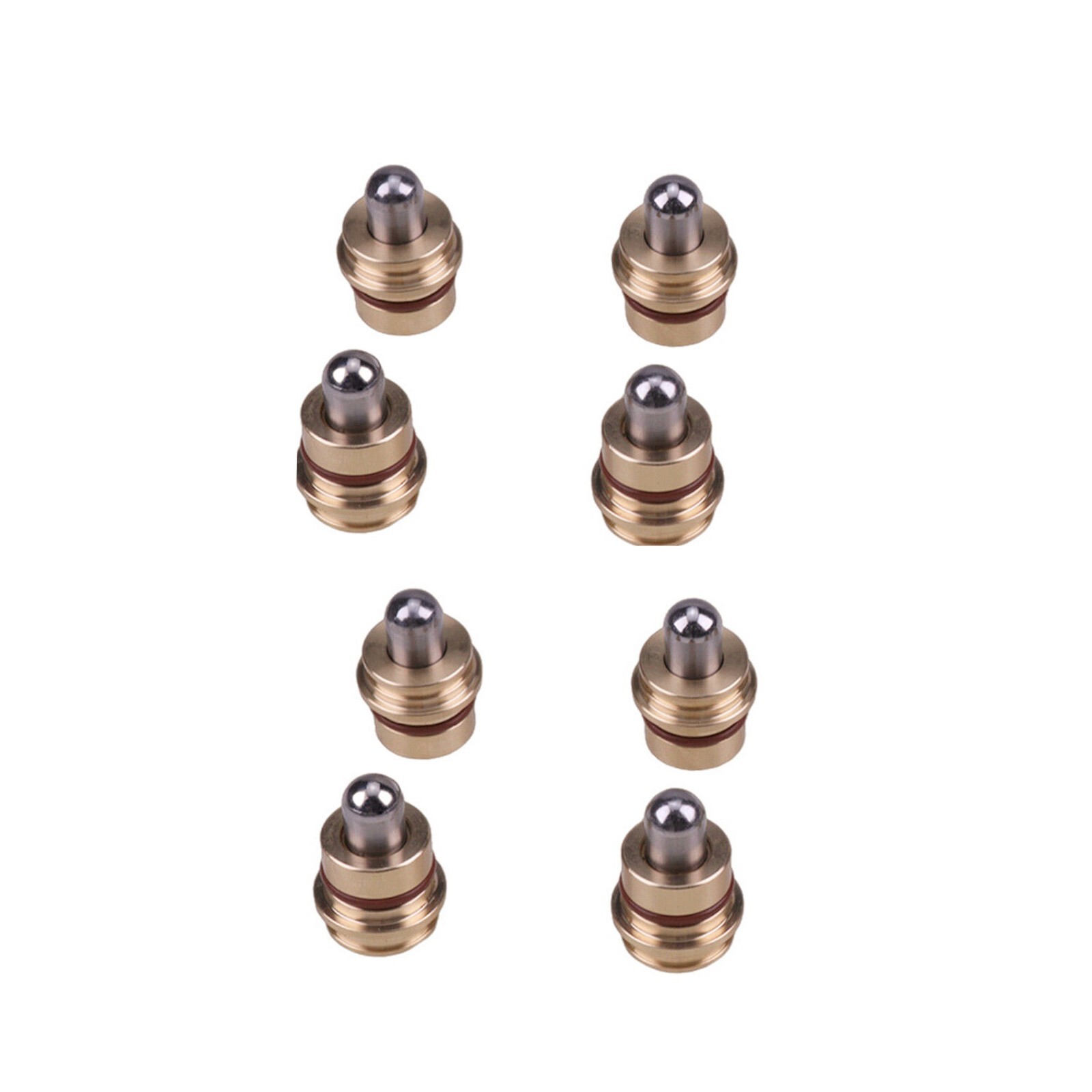 8Pcs Valve Plunger Kits Fits For Caterpillar 216B,226B,232B,236B,242B,246B,252B