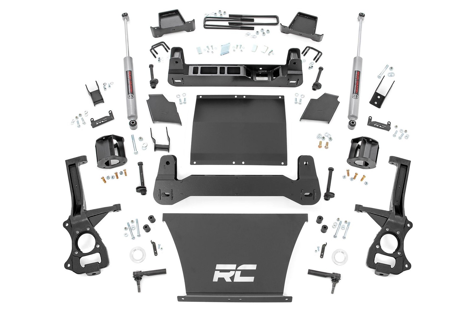 Rough Country 4″ Lift Kit for 19-25 Chevy/GMC 1500 TrailBoss/AT4 | Gas – 27531