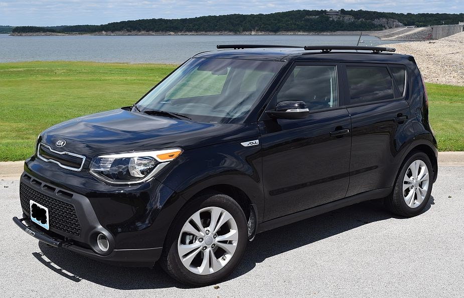 FITS 2014-2019 KIA Soul; SSD Performance Side Roof Rails,Rack,Black , Custom Fit