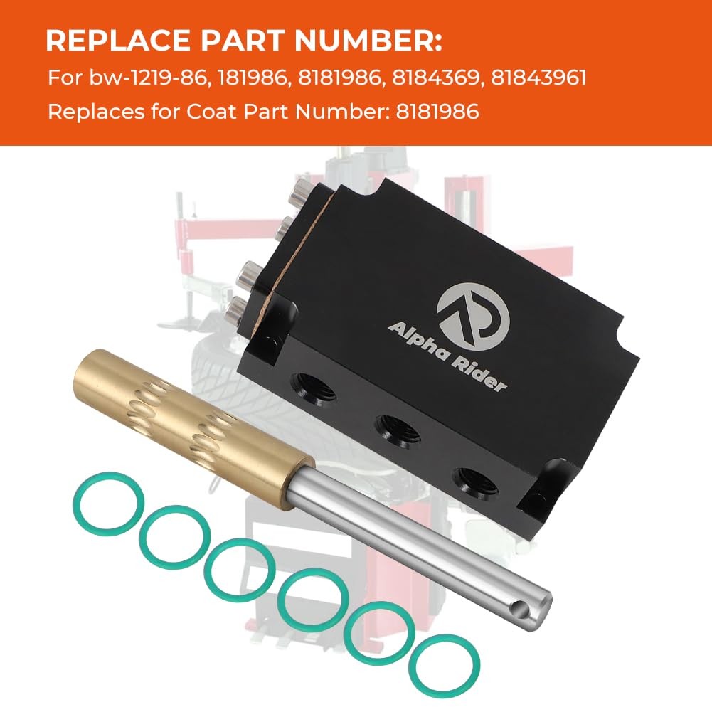 AUTOVIC Foot Controlled Air Valve Spool Rebuild Kit for Coats Tire Changer