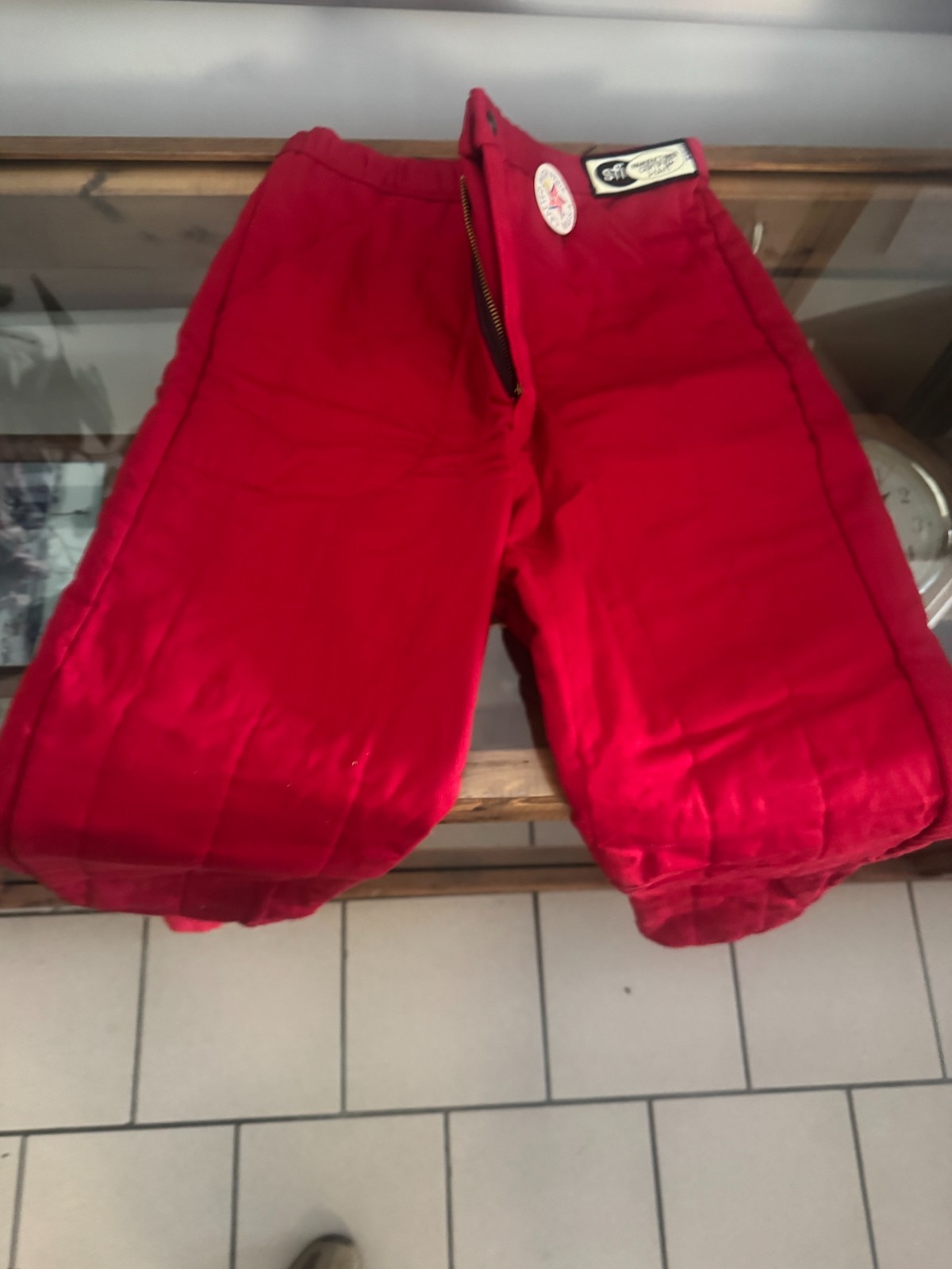 G-Force Racing Gear Jacket & Pants (Red + White) – Large Racing Suit