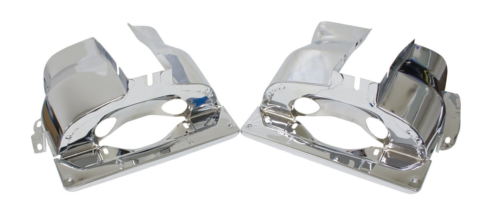 EMPI 9063 VW BUG ENGINE DUAL PORT CYLINDER HEAD SHROUD TIN CHROME