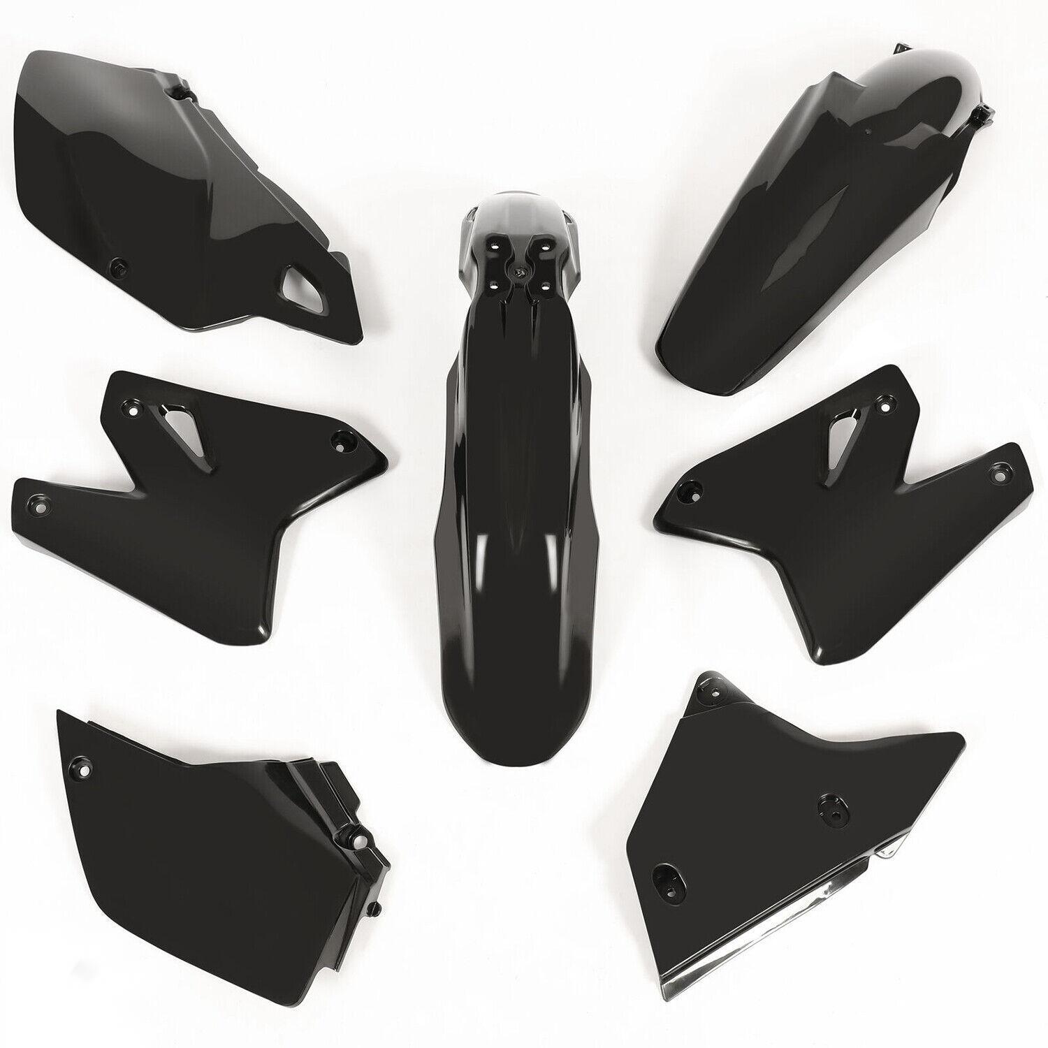 Black Complete Motorcycle Plastic Kit For Suzuki DRZ400S DRZ400SM