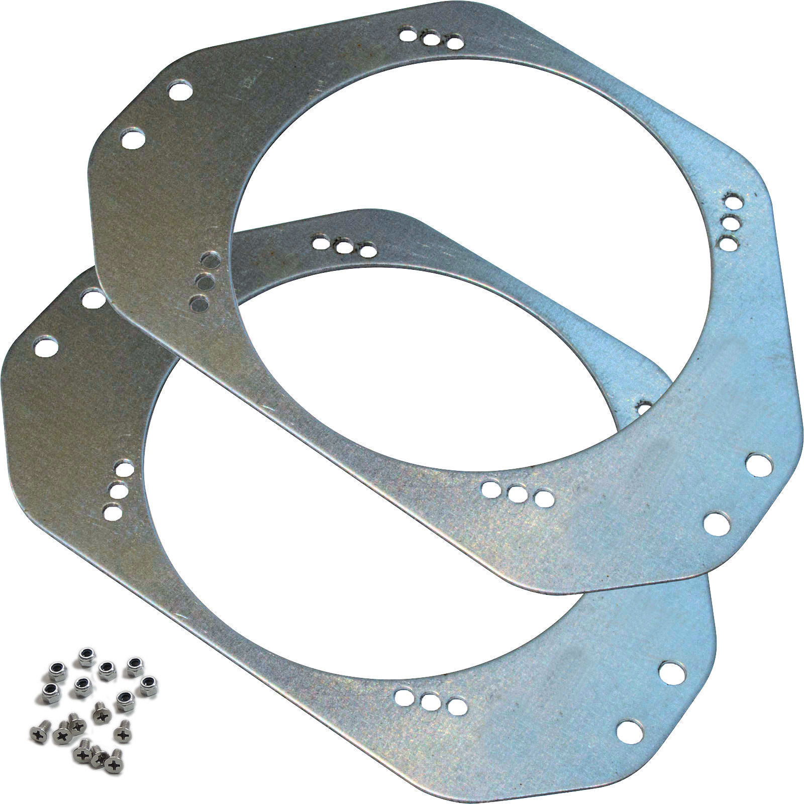 Jeep Wrangler 5.25″ Front Mount Metal Speaker Adapter Brackets for 1997-2006 USA
