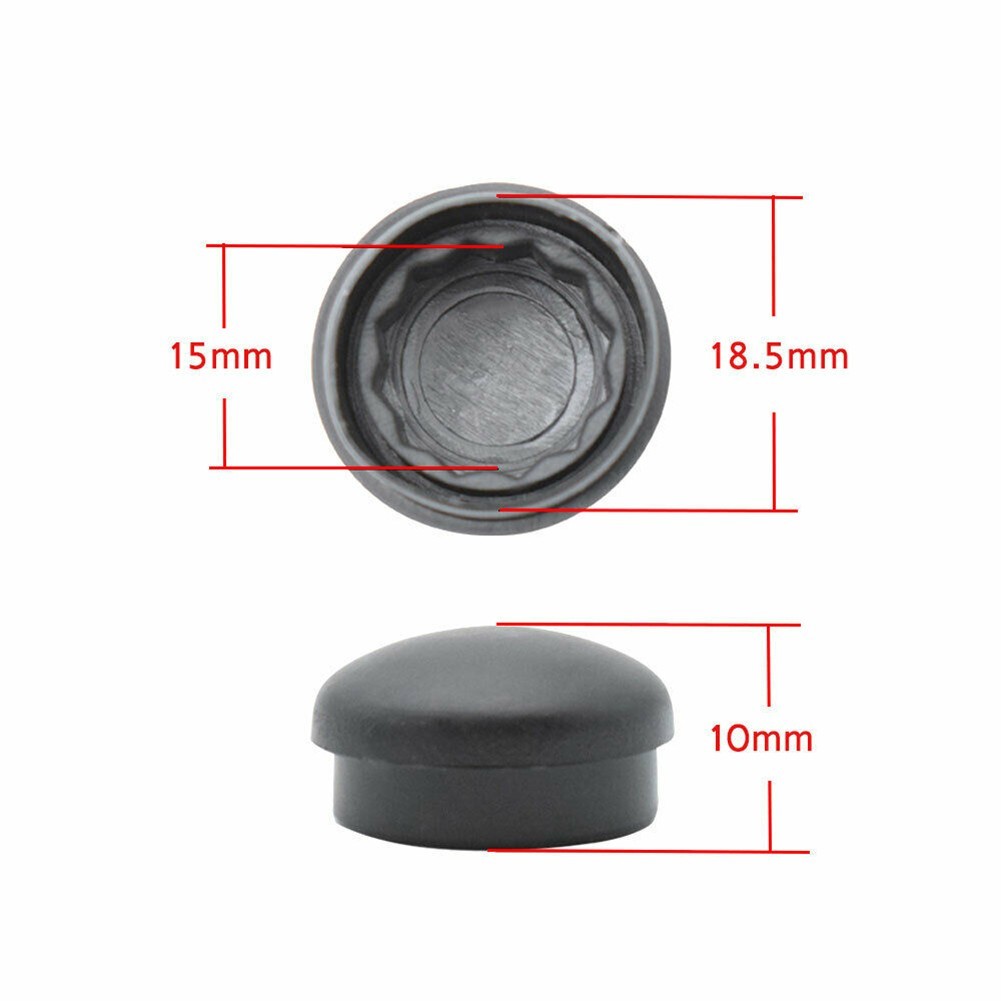 Nut Cap Windshield Wiper Systems ABS Plastic Factory OEM Parts Front Windscreen