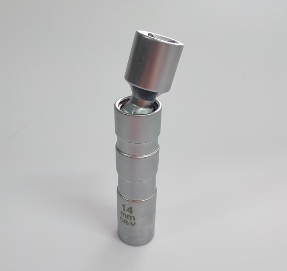 1X 14mm 3/8″ Drive Magnetic Chrome Vanadium Steel Spark Plug Sleeve Removal Tool