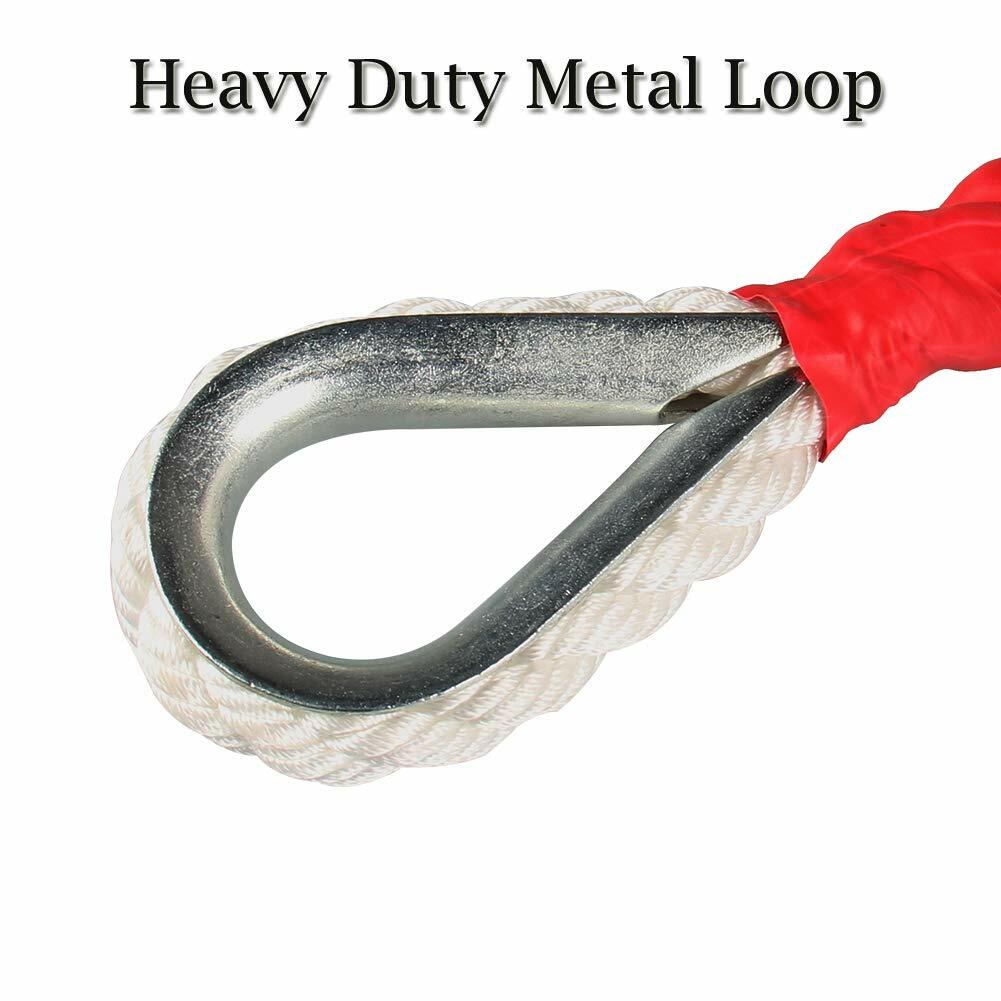 [3/4inch, 200ft] Polypropylene Rope 3 Strand Twisted Anchor Line, Anchor Rope US