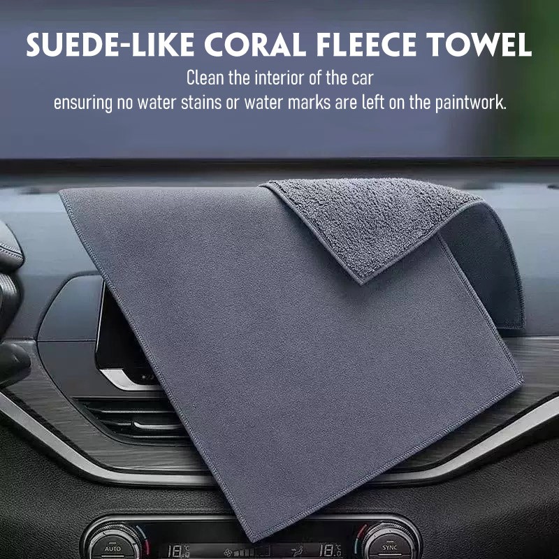 1Pcs Pack Microfiber Cleaning Cloth No-Scratch Rag Car Polishing Detailing Towel